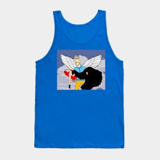 Fight Angel Devil Good Against Evil Tank Top